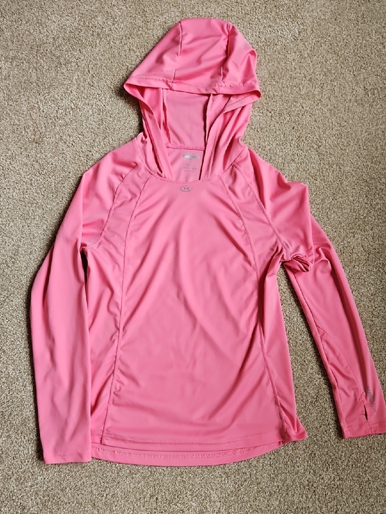 Maroaut Tops - Maroaut Size M Women's Pink Hooded Performance Pullover